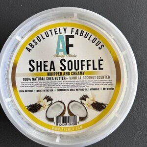 Absolutely Fabulous Whipped and Creamy Shea Souffle' 100% Natural Shea Butter Va